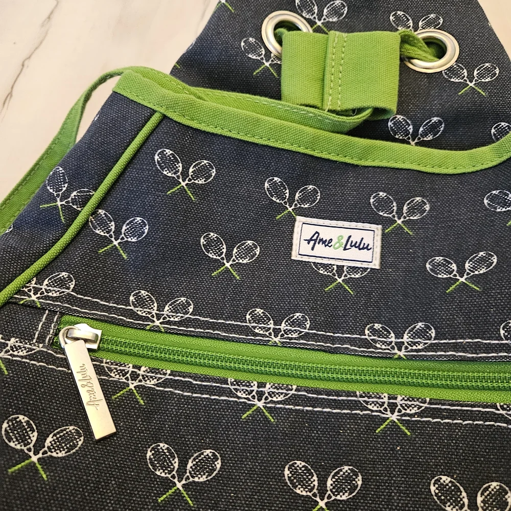Ame Lulu Kingsley Tennis Backpack Victory Print - Picture 3 of 5